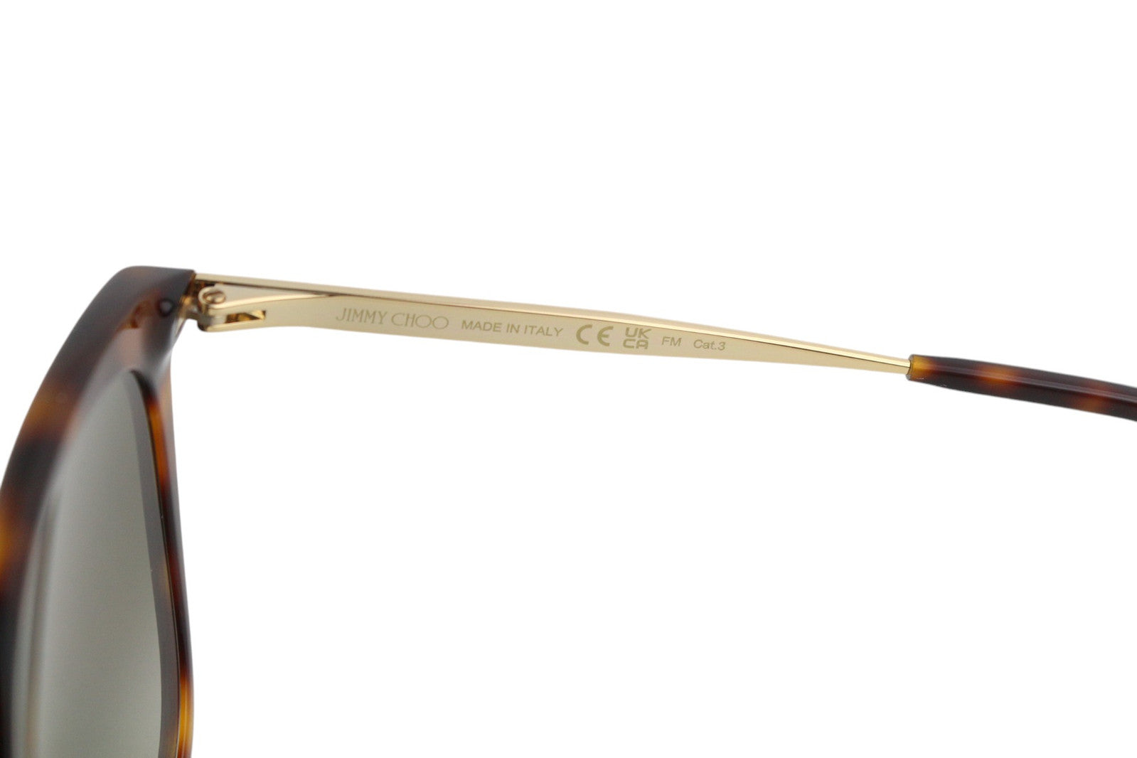 JIMMY CHOO Nerea/G/S Women Sunglasses ONE SIZE Tinted Animal Print Frame RRP€349