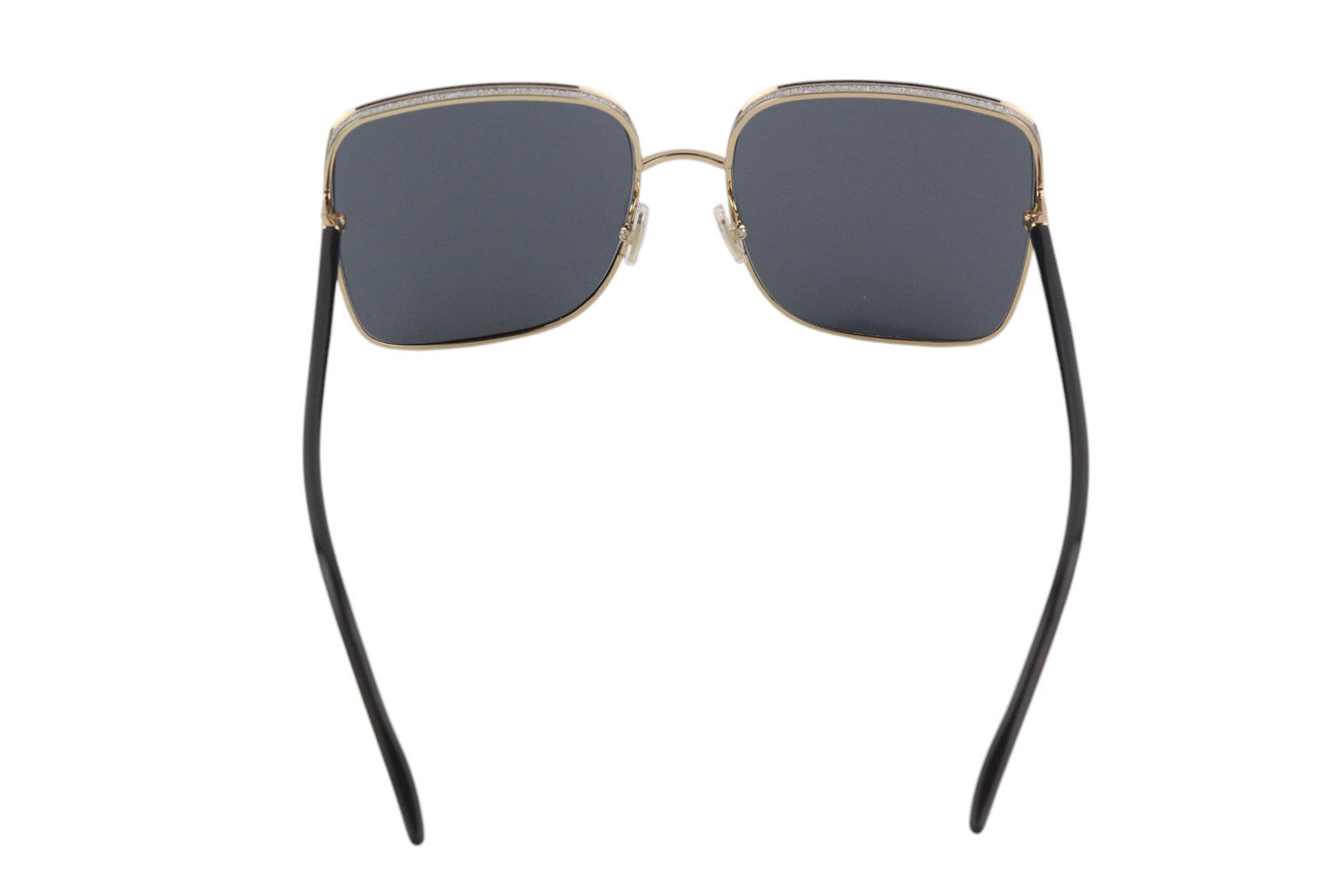 JIMMY CHOO Aliana/S Women Sunglasses ONE SIZE Tinted Shiny Gold Tone RRP€349