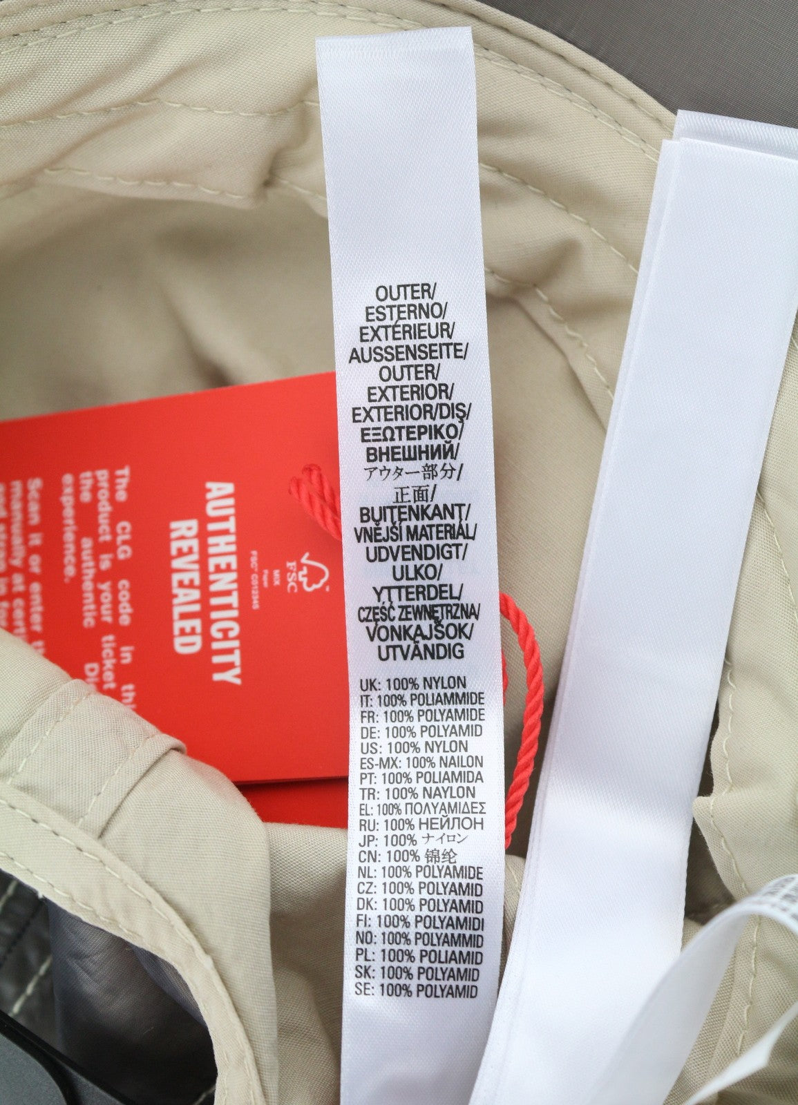 DIESEL C-Rick Men Cap OS Mid Grey Baseball Nylon Front Logo Lined Casual Unisex