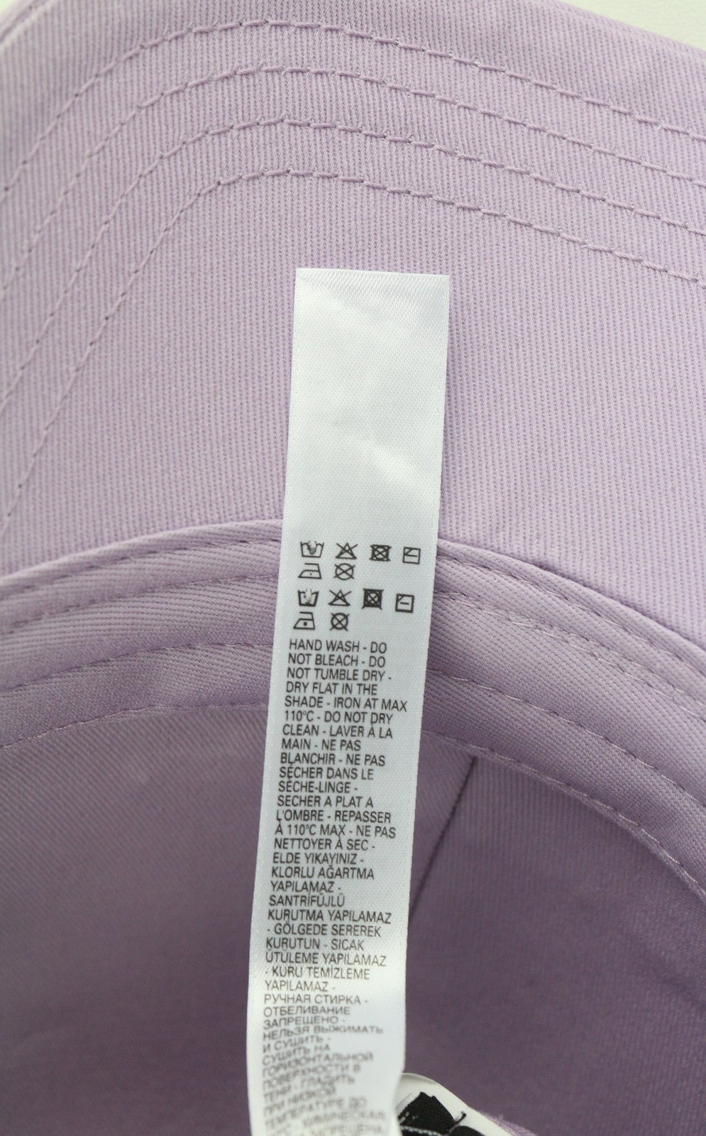 DIESEL Corry-Div Men Cap OS Purple Baseball Embroidered Front Casual Unisex