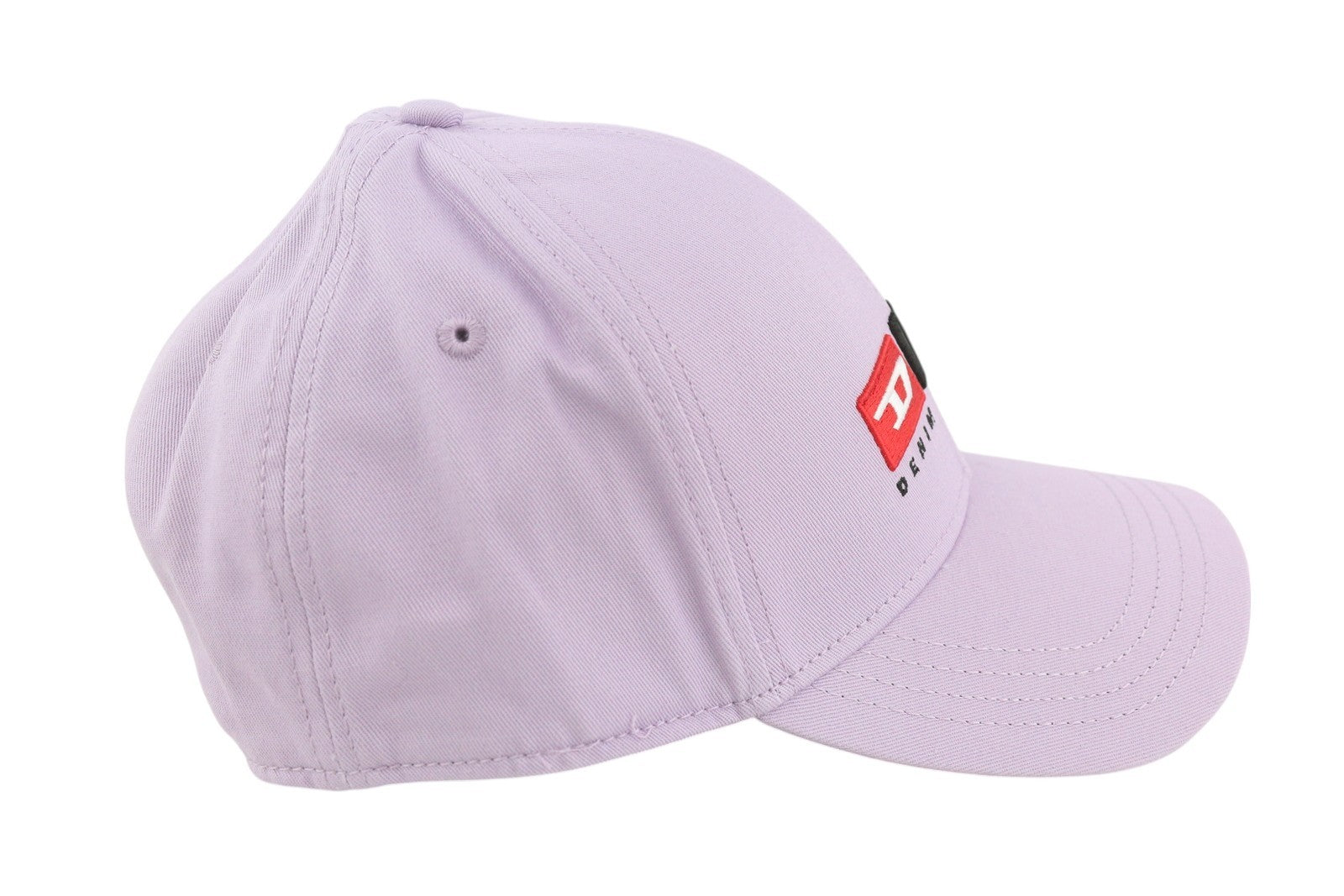 DIESEL Corry-Div Men Cap OS Purple Baseball Embroidered Front Casual Unisex