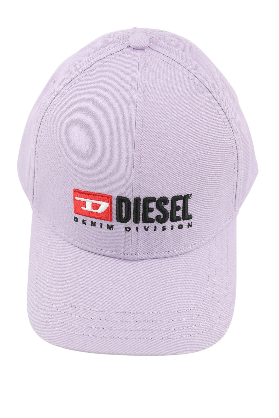 DIESEL Corry-Div Men Cap OS Purple Baseball Embroidered Front Casual Unisex