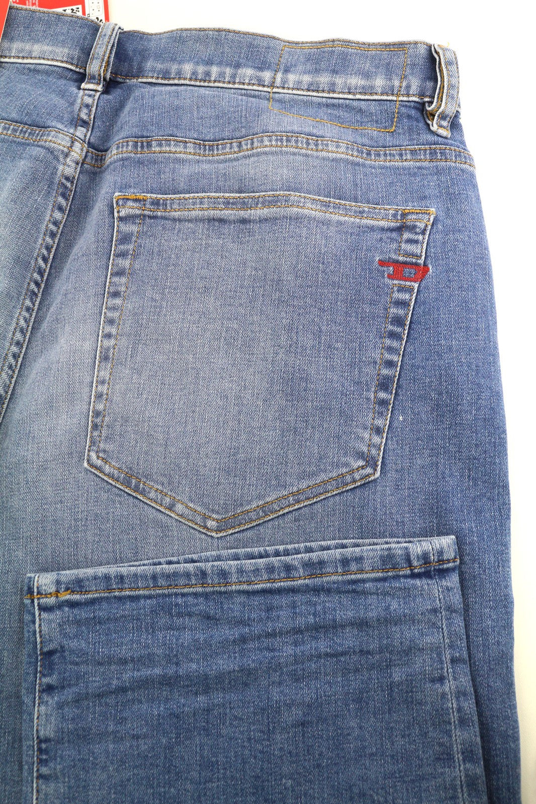 DIESEL 2020 D-Viker REHAJ Men Jeans W36/L30 Regular Fit Mid Waist Straight Leg