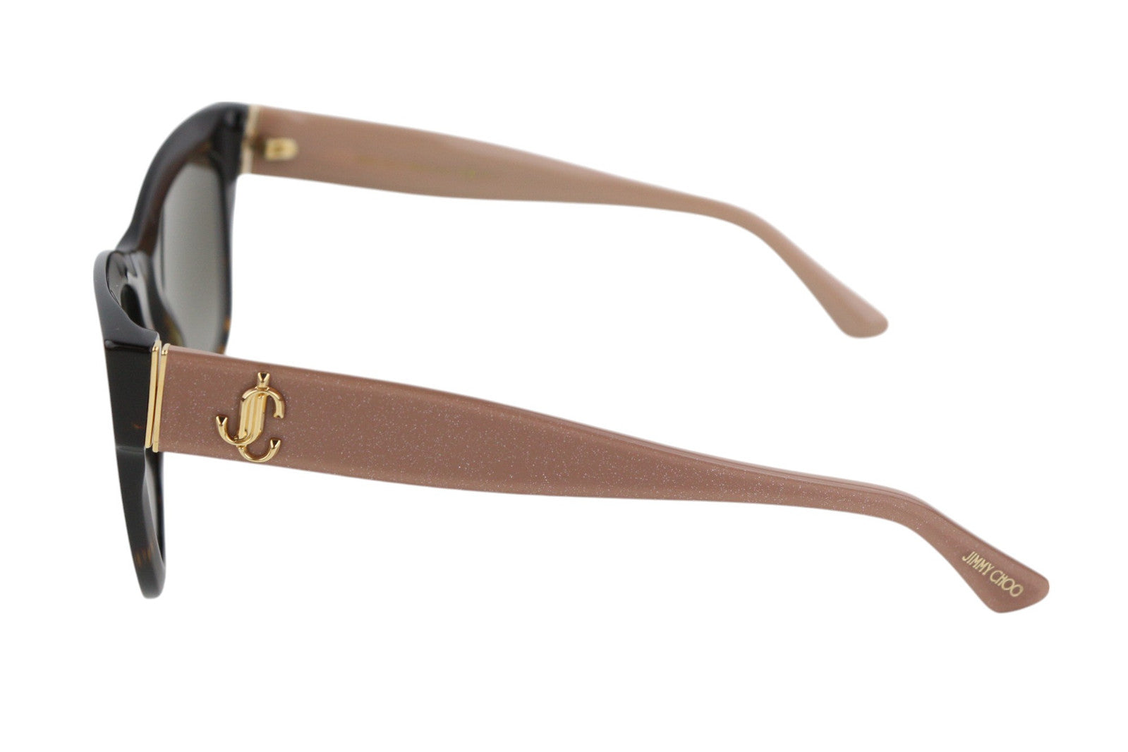 JIMMY CHOO Jan/s Onsha Women Sunglasses Tinted Animal Print Cateye RRP€349