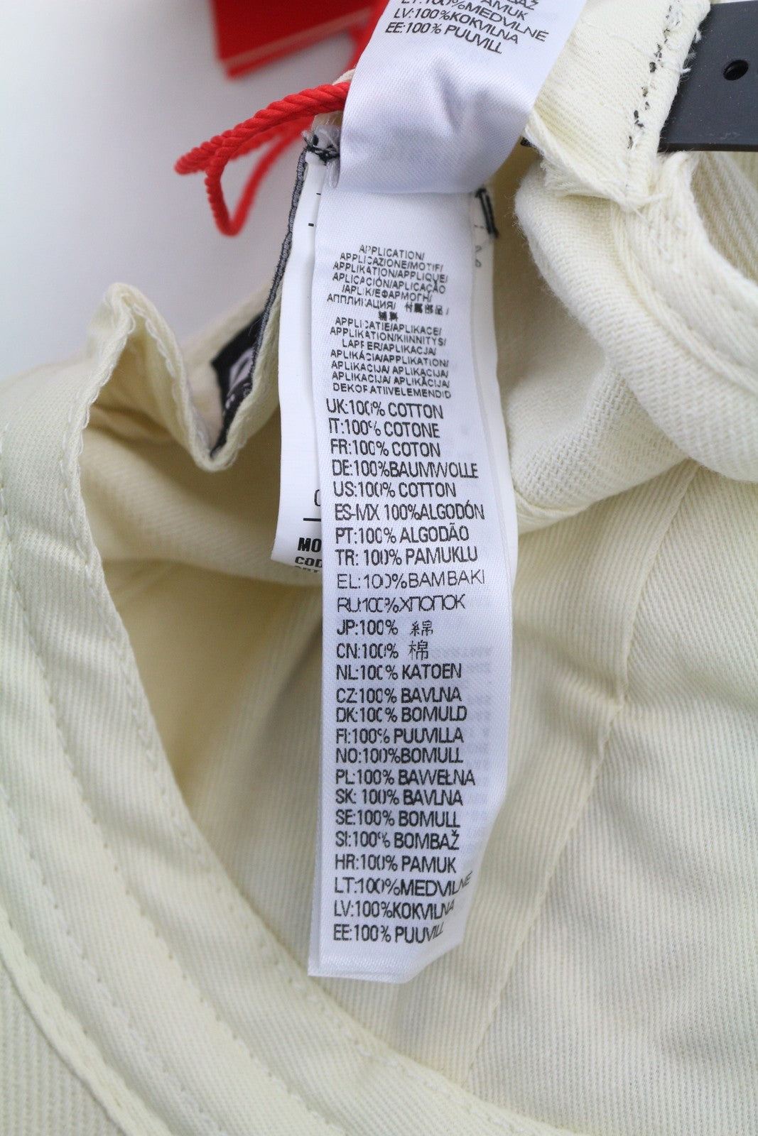 DIESEL C-Syom Men's Cap OS White Baseball Embroidered Logo Cotton Casual Unisex