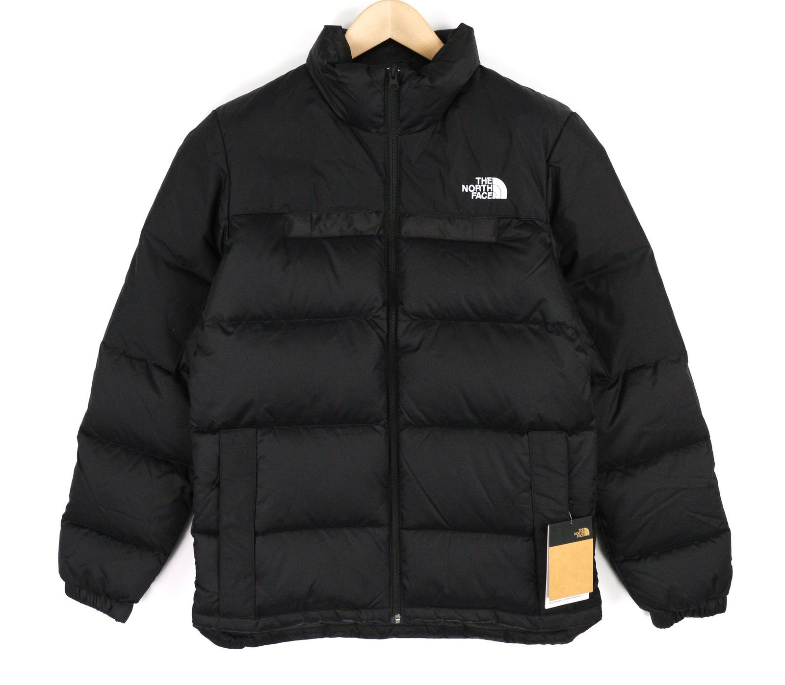 THE NORTH FACE Diablo Down Men Jacket S 700 Insulated Quilted Black Logo Puffer