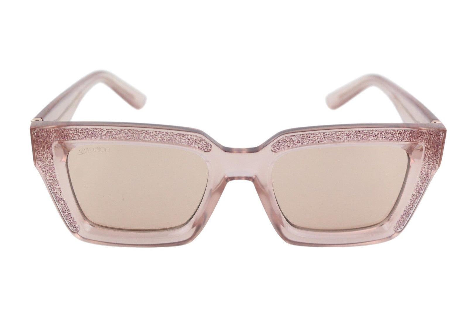 JIMMY CHOO Megs/S Women Sunglasses ONE SIZE Tinted Glitter Rectangle RRP€349