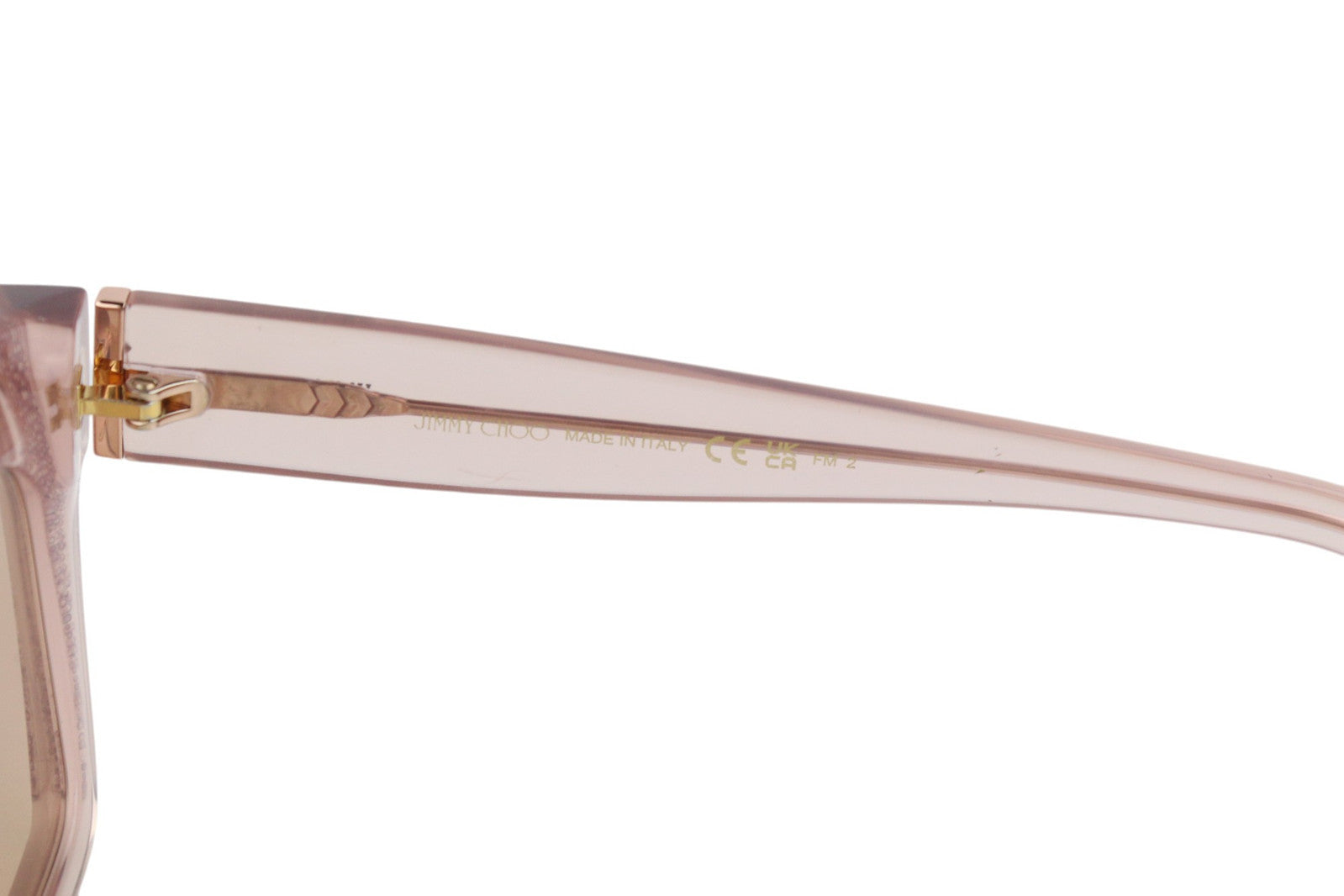 JIMMY CHOO Megs/S Women Sunglasses ONE SIZE Tinted Glitter Rectangle RRP€349