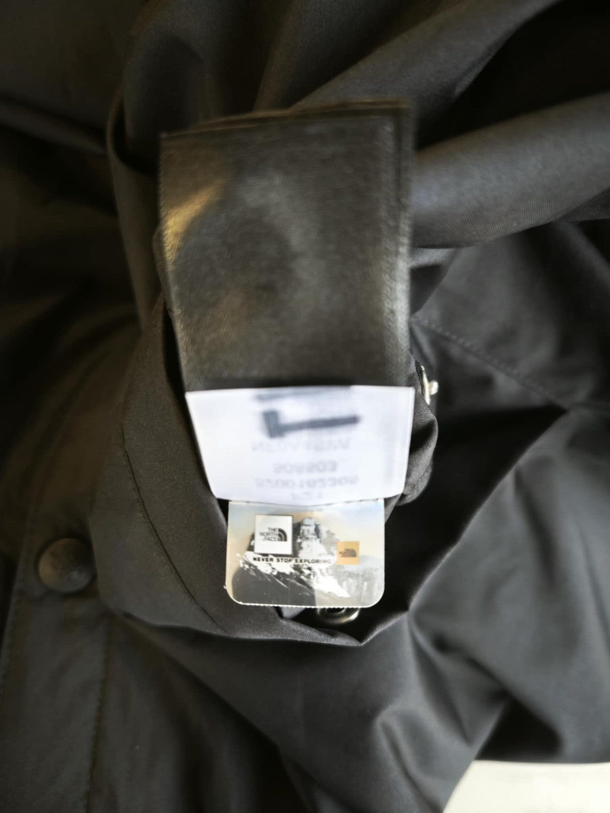 THE NORTH FACE Telegraphic Coaches Men Jacket XL Unisex Windwall Fleece Lined