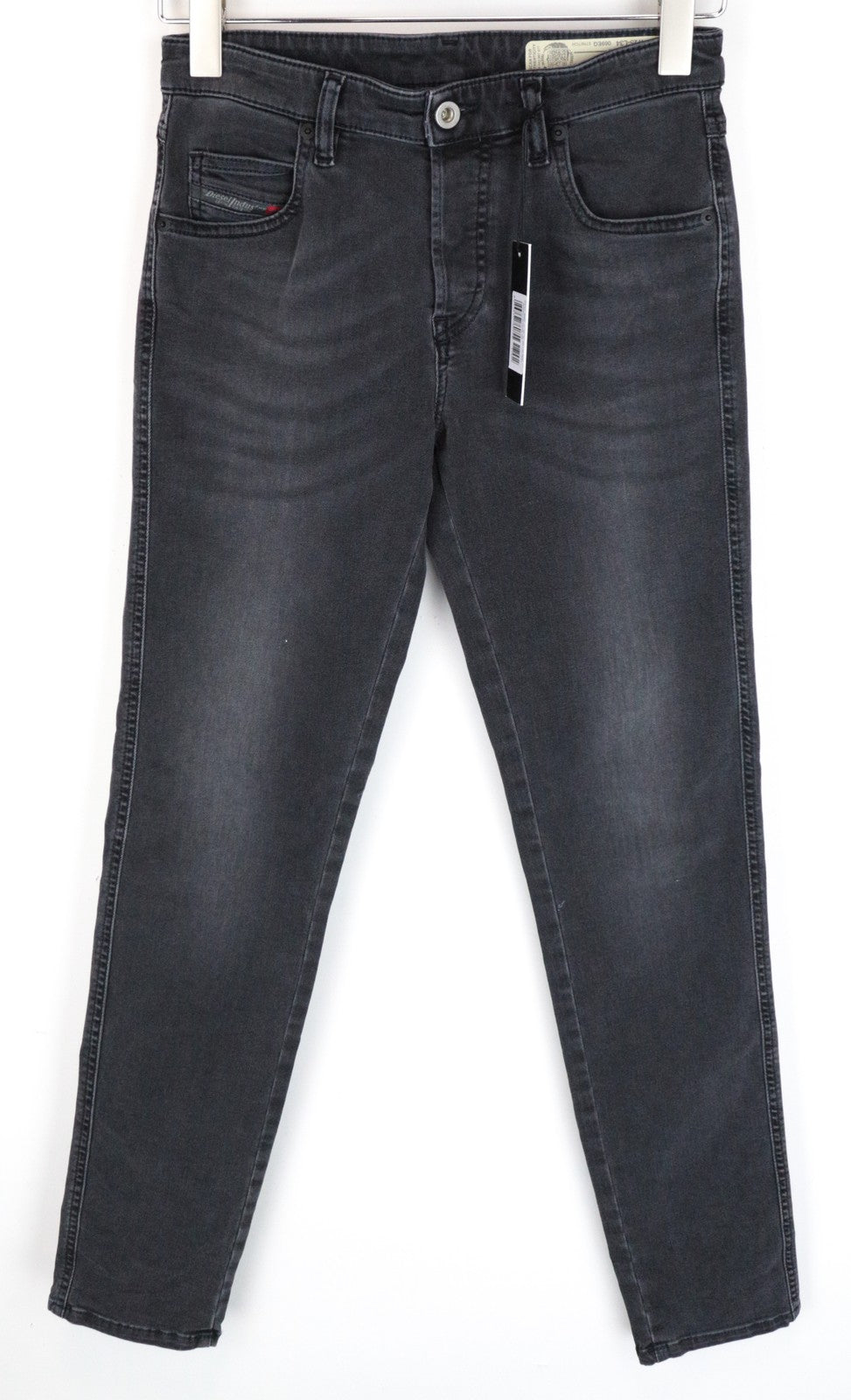 DIESEL Babhila 069EQ Women's Jeans W25/L34 Slim Skinny Fit Grey Cotton Stretch