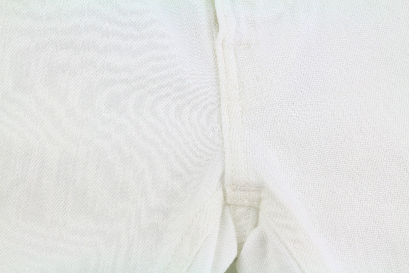 NUDIE JEANS Lean Dean Men Shorts W28 Denim White Zipper Cotton Turn Up Pockets