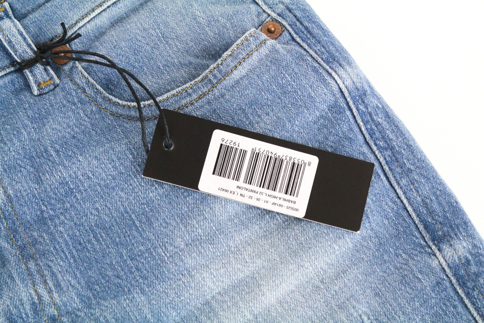 DIESEL Babhila-High 081AF Women's Jeans W26/L32 Slim Skinny Denim Stretch Blue