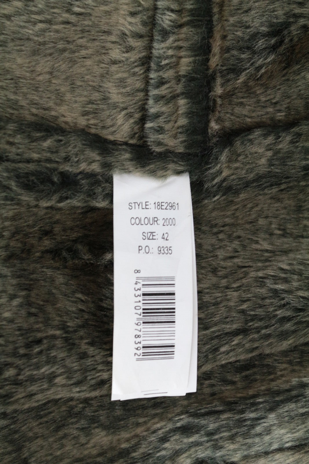 DESIGUAL Werewolf Women  Jacket 42 Black Single-Breasted Zipped Long Sleeve