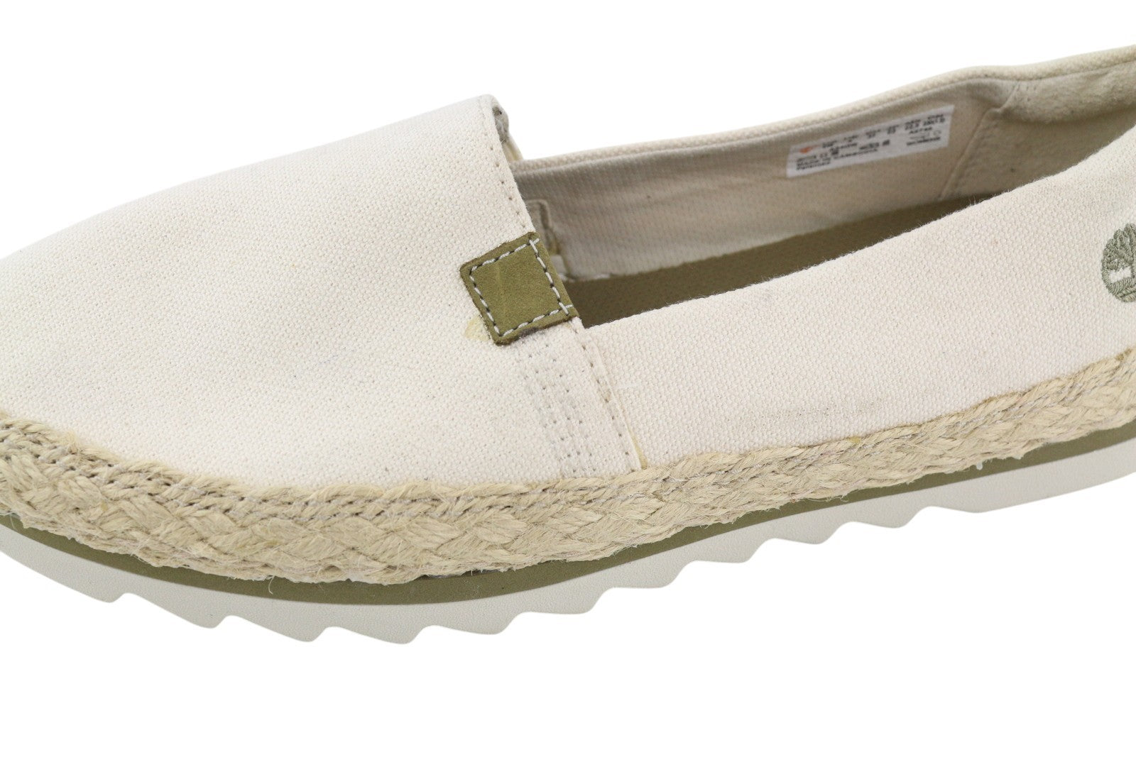 TIMBERLAND A24QW Women Shoes EU36 EU37 White Almond Toe Slip On Earthkeepers