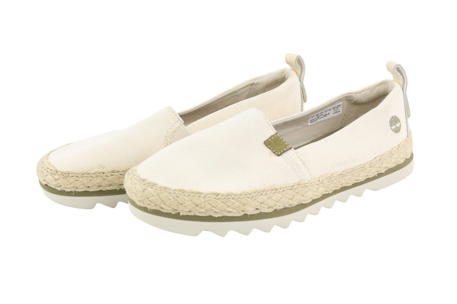 TIMBERLAND A24QW Women Shoes EU36 EU37 White Almond Toe Slip On Earthkeepers