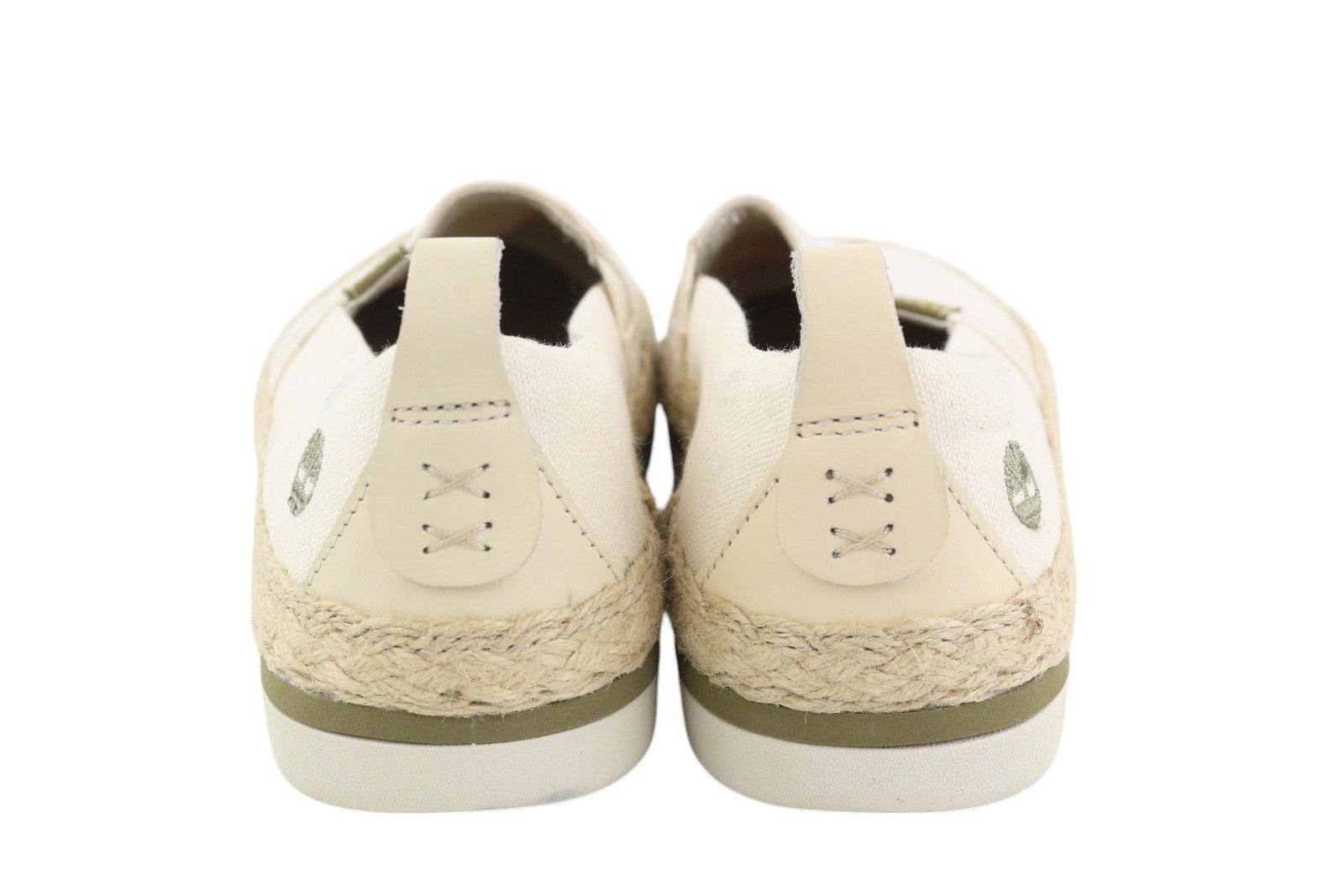 TIMBERLAND A24QW Women Shoes EU36 EU37 White Almond Toe Slip On Earthkeepers