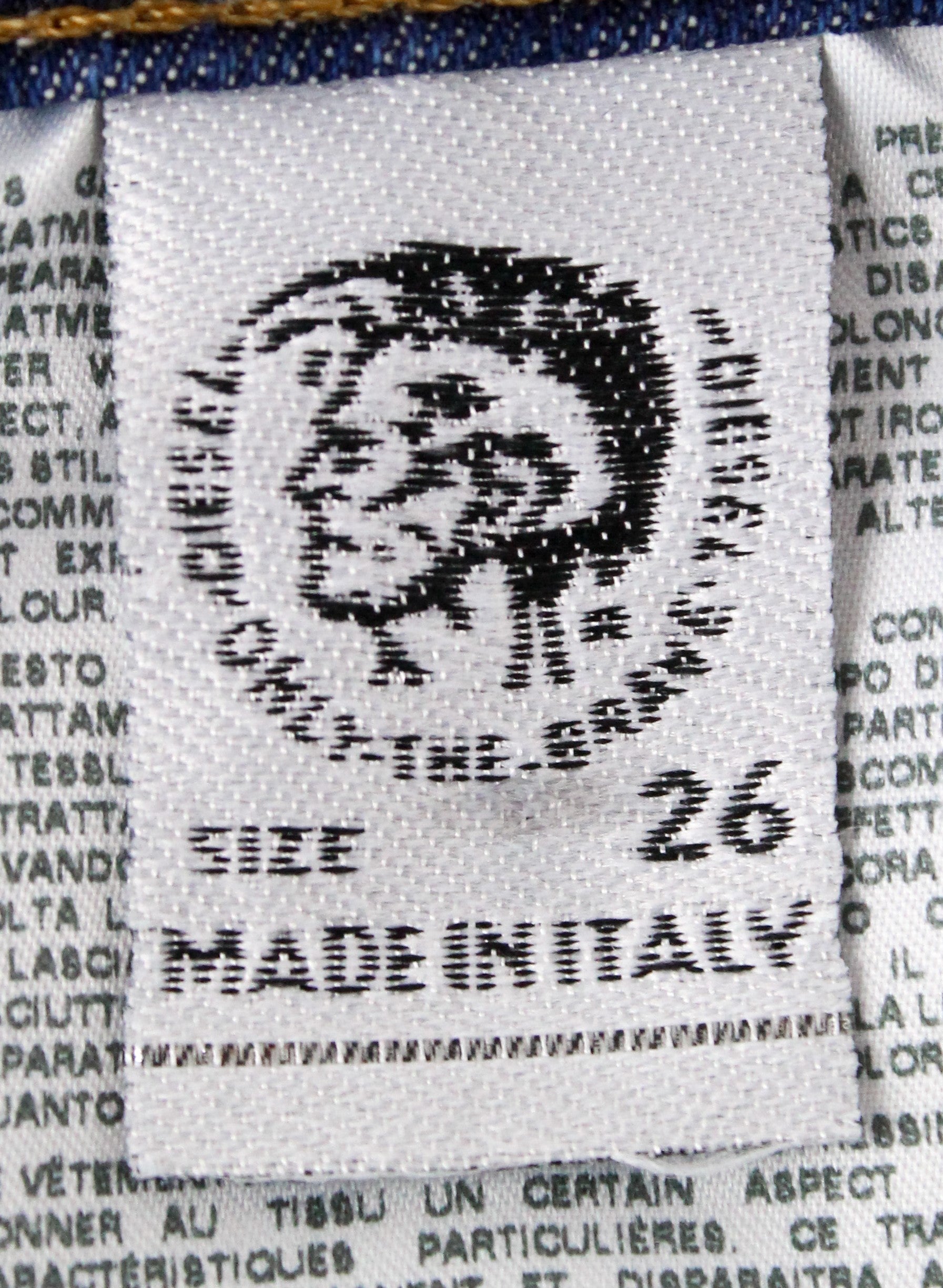 DIESEL Slandy 086AH Women's Jeans W26/L32 Stretch Blue Ripped Super Slim Skinny