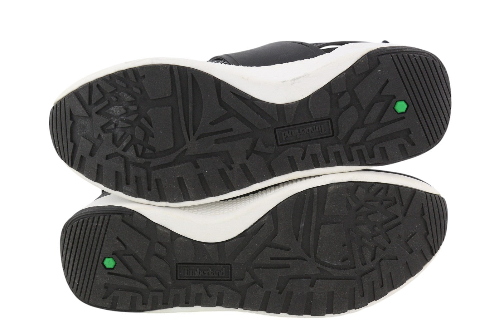 TIMBERLAND A1UJW Women Sneakers EU38 EU38.5 Black Almond Toe Lace Up Low Top