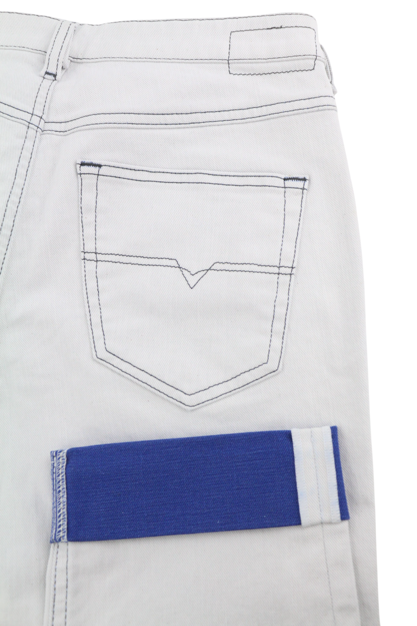 DIESEL Belthy Ankle-C1 0682M Women Jeans W26/L32 RRP€170 Slim Straight Low Waist