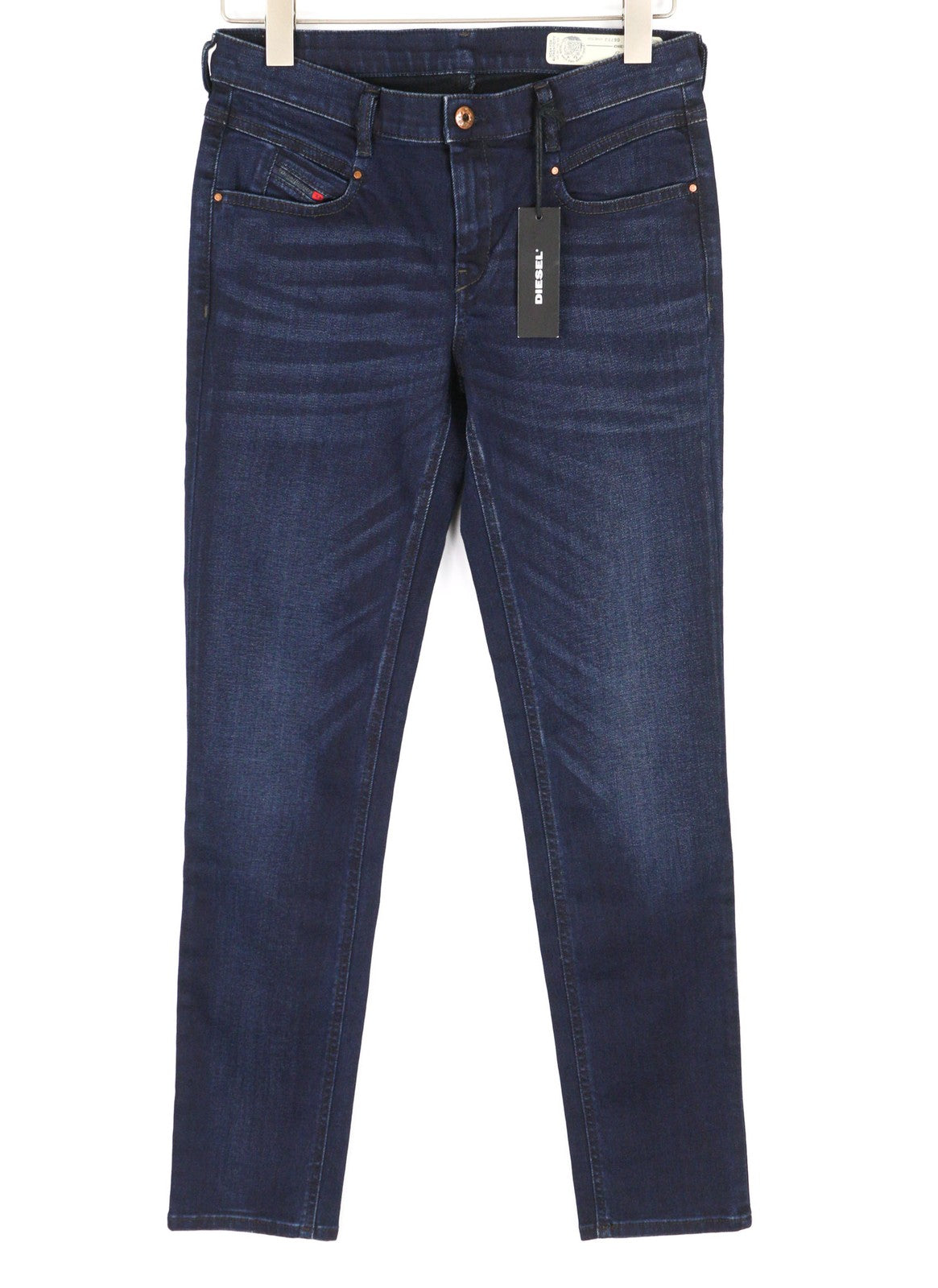 DIESEL Belthy 0677J Womens Jeans W25/L32 Slim Straight Low Waist Stretch