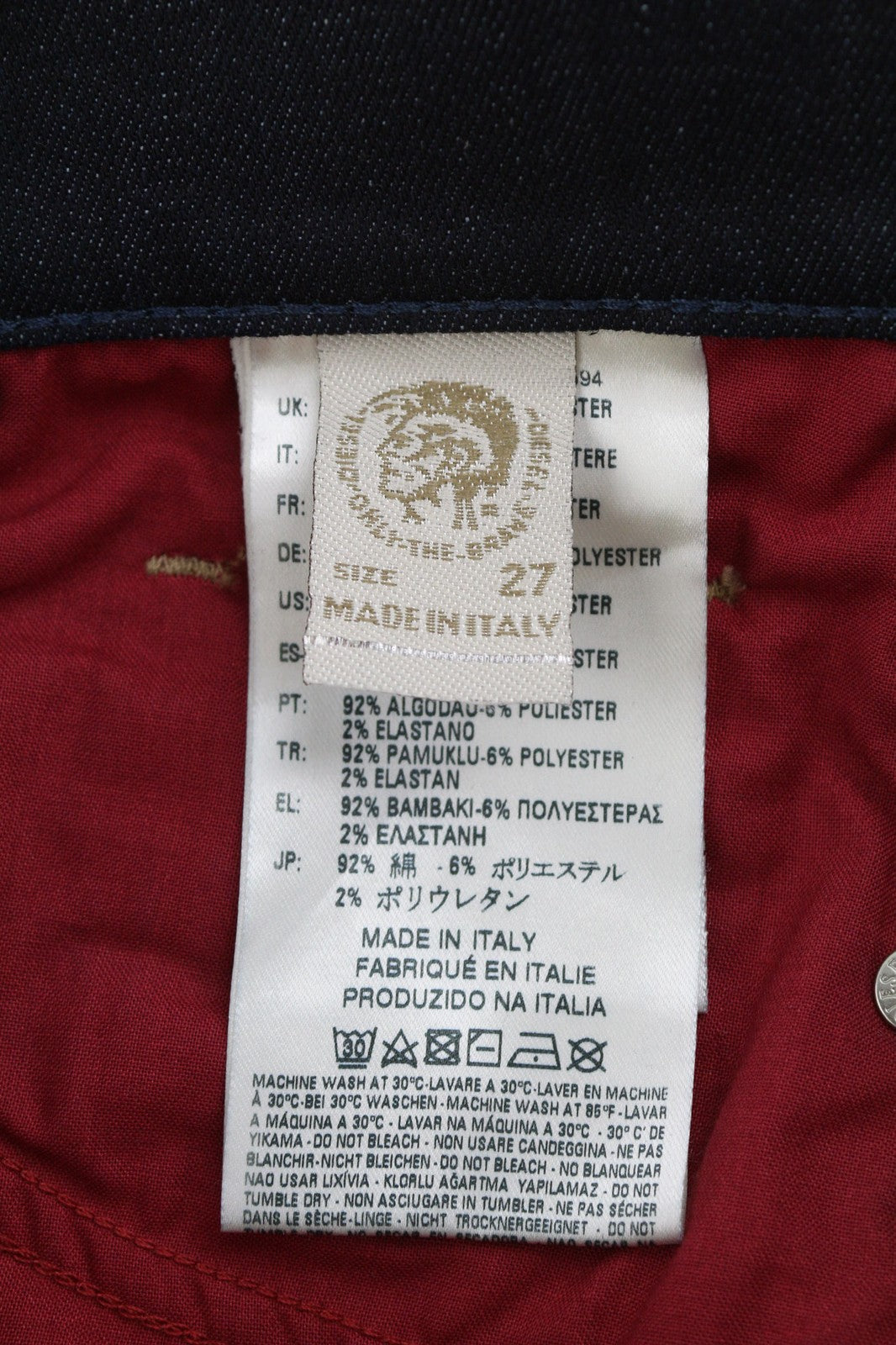 DIESEL Sandy-Kick 0665W Women Jeans W27/L32 Regular Slim Straight RRP€179