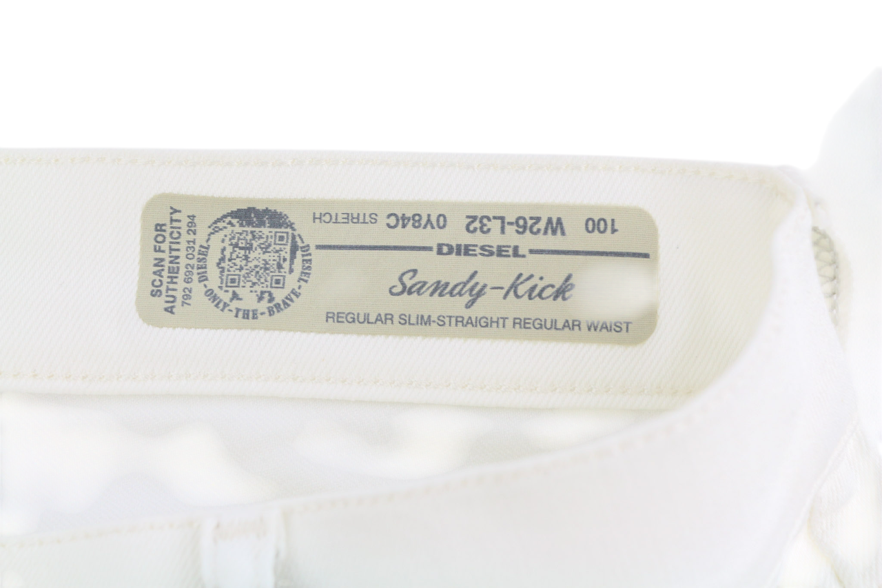 DIESEL Sandy-Kick 0Y84C Womens Jeans W26/L32 Regular Slim Straight RRP€179