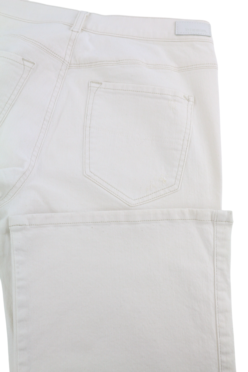 DIESEL Sandy-Patch 0672Y Womens Jeans W30/L34 RRP€190 Slim Stretch White
