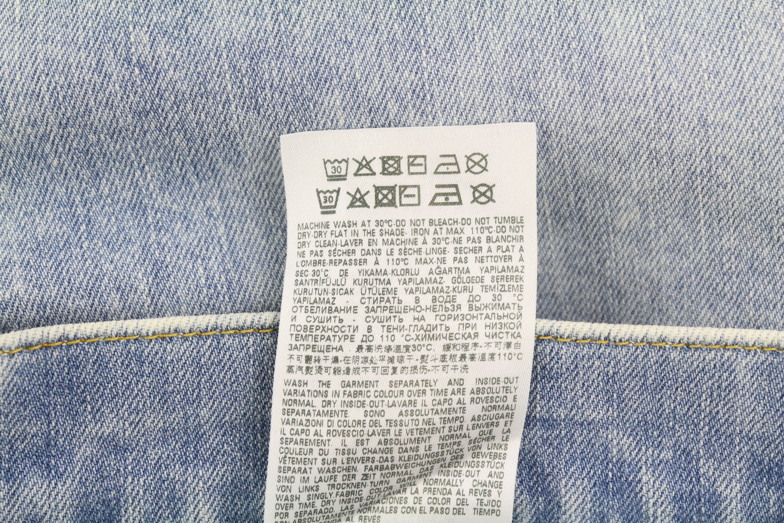 DIESEL 2019 D-Strukt 0GDAM Men Jeans W34/L30 Slim Leg Mid Waist Washed Blue