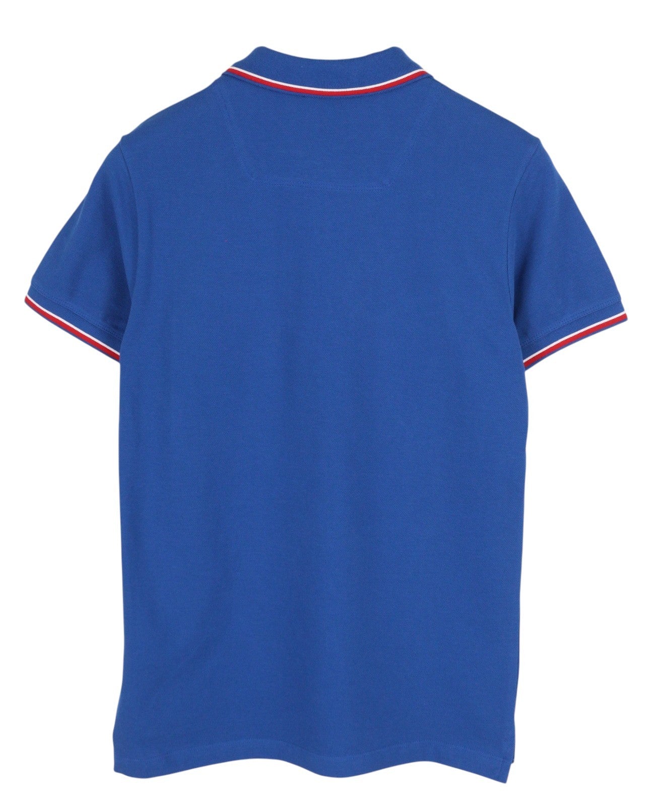 DIESEL T-Randy-New Polo Men T-Shirt S Blue Short Sleeve Half Button Stretch Logo