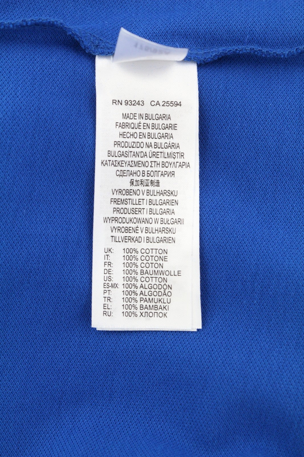 DIESEL T-Kal-Patch Polo Men T-Shirt S Blue Short Sleeve Half Button Stretch Logo