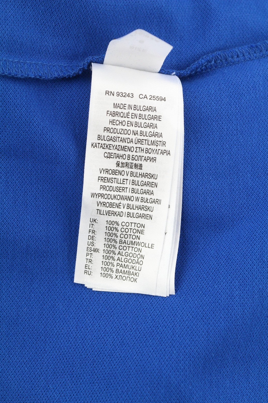 DIESEL T-Kal-Patch Polo Men T-Shirt S Blue Short Sleeve Half Button Cotton Logo