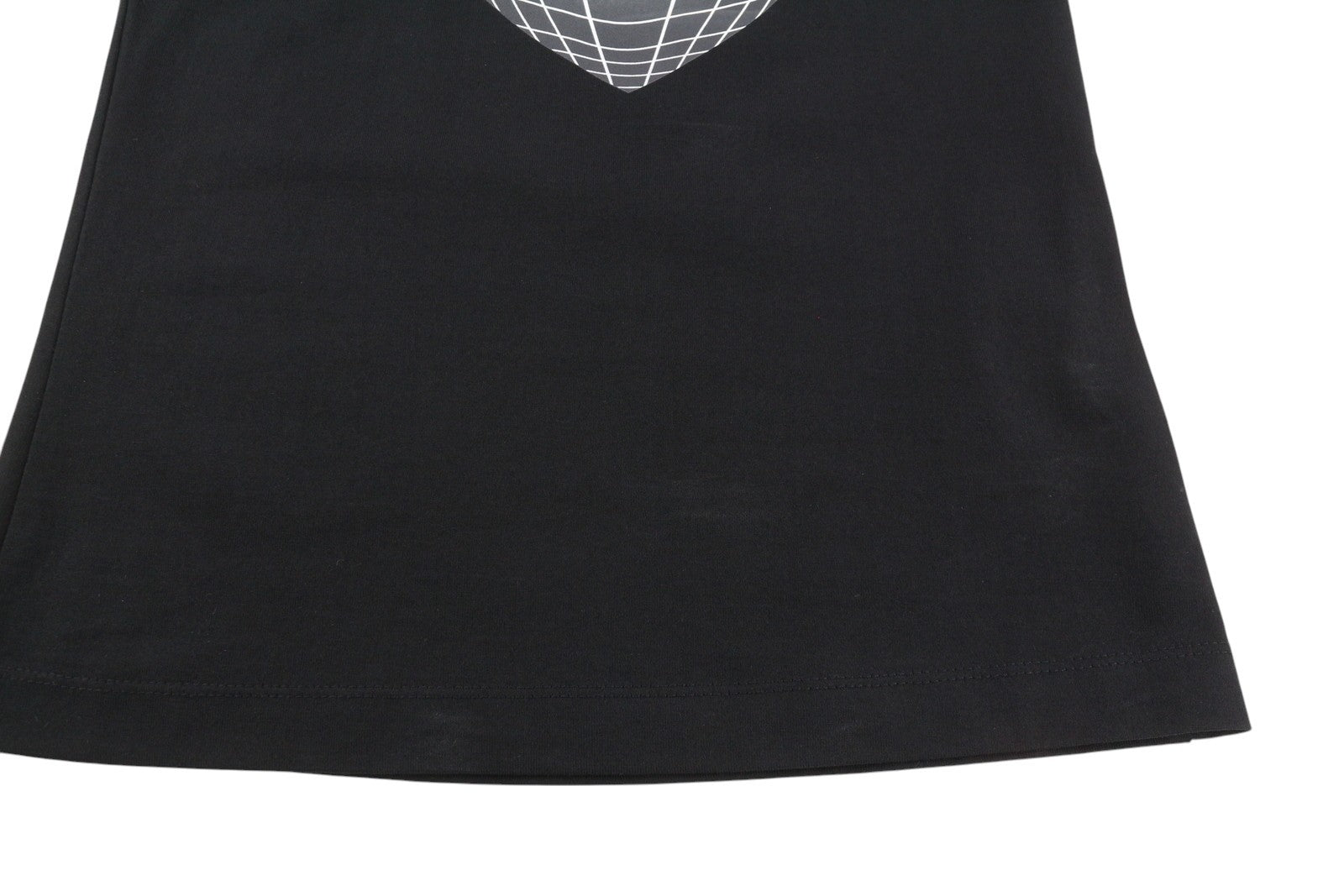 DIESEL T-Urar Women T-Shirt XS Black Sleeveless Round Neck Tricot Heart Print