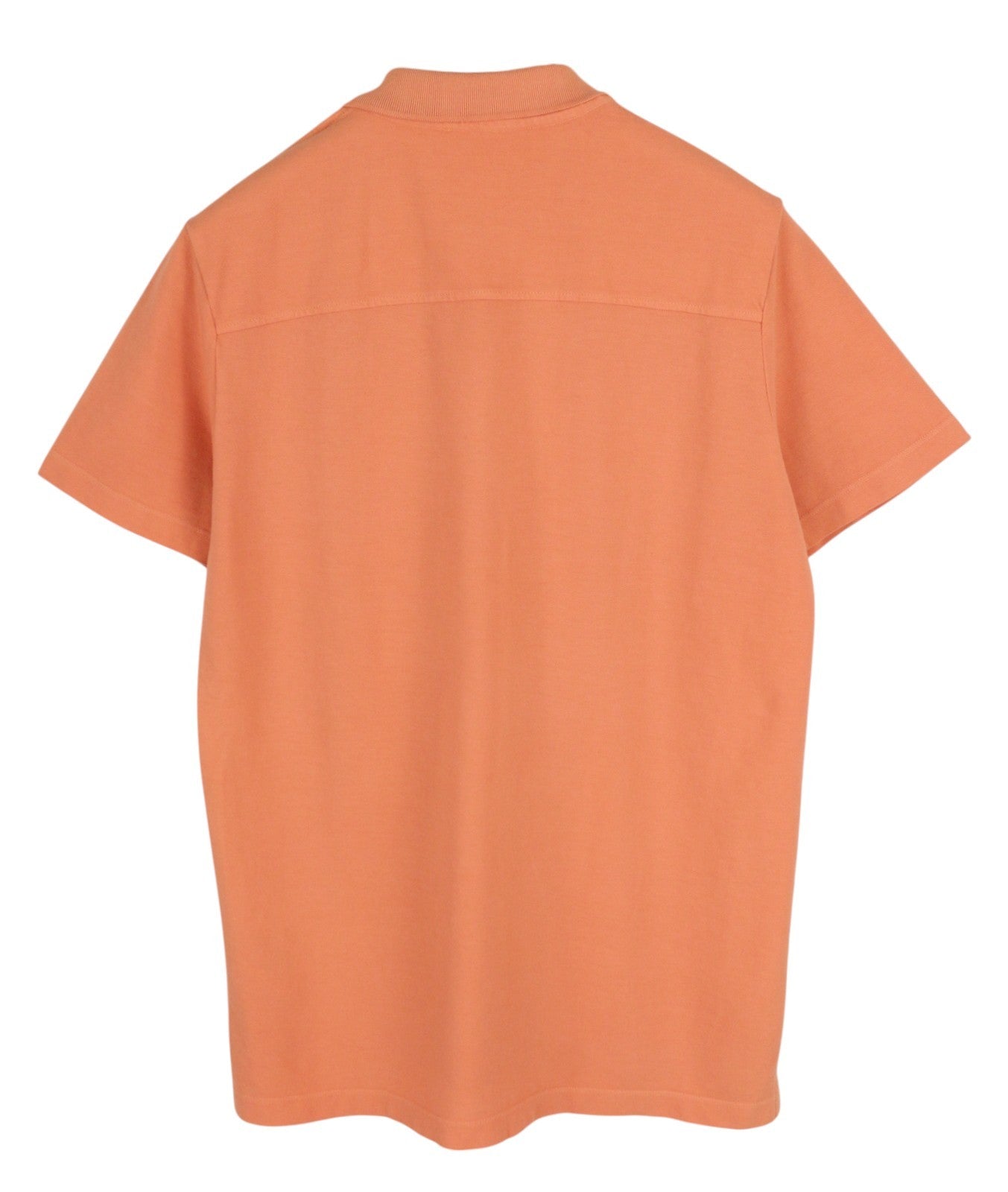 DIESEL T-Polo-Worky Men T-Shirt S Peach Short Sleeve Half Button Stretch Logo