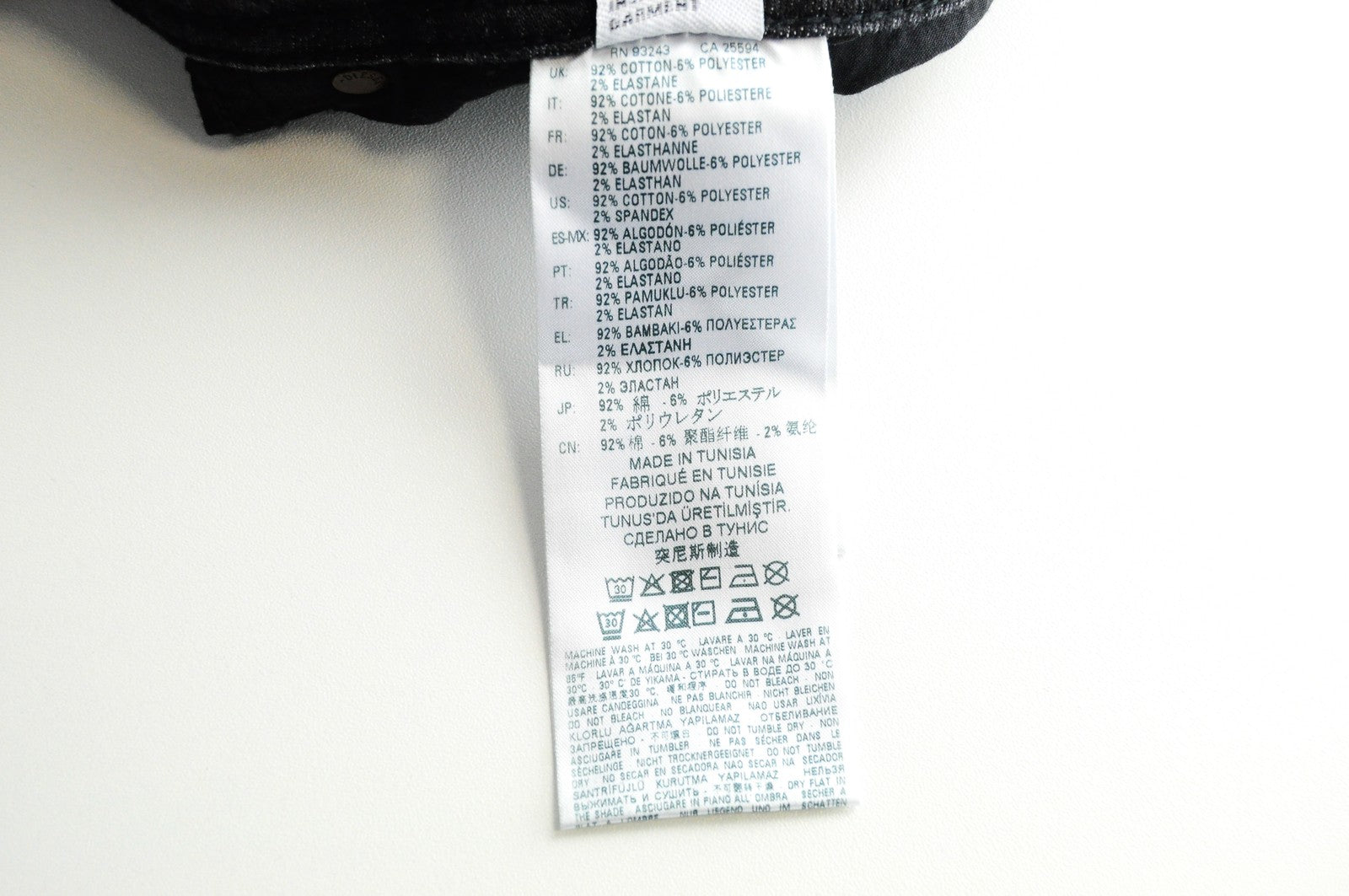 DIESEL Sleenker-X-SP 082AX Mens W33 L32 Slim Skinny Jeans Button-Fly Two Tone