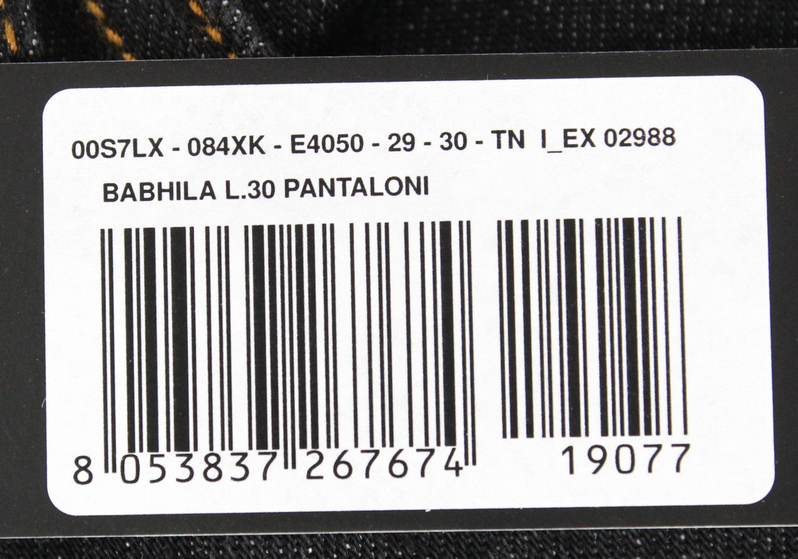 DIESEL Babhila 084XK Women's Jeans W29/L30 Dark Blue Button Fly