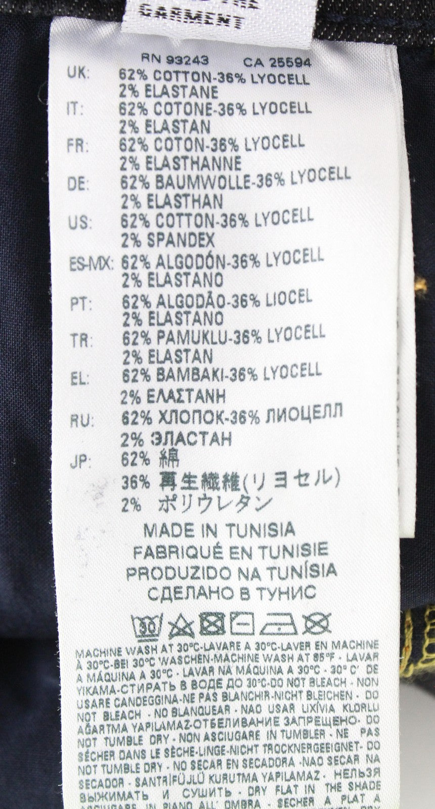 DIESEL Babhila 084XK Women's Jeans W29/L32 Dark Blue Button Fly