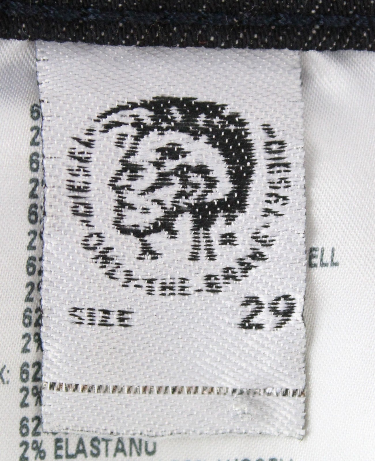 DIESEL Babhila 084XK Women's Jeans W29/L32 Dark Blue Button Fly