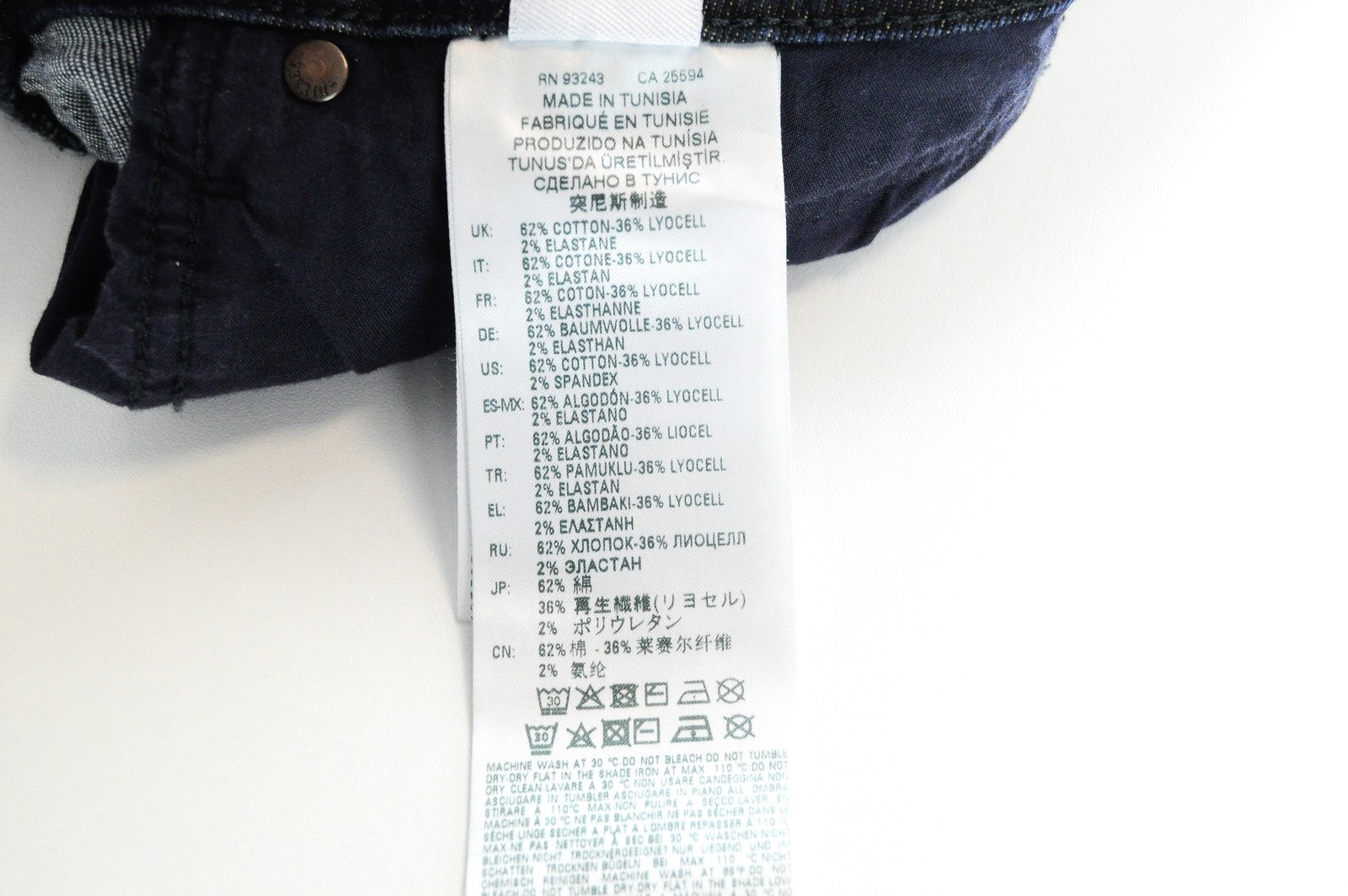 DIESEL Belther-R R8LC4 Mens W28 L30 Slim Taper  Stretch Jeans Dark Blue