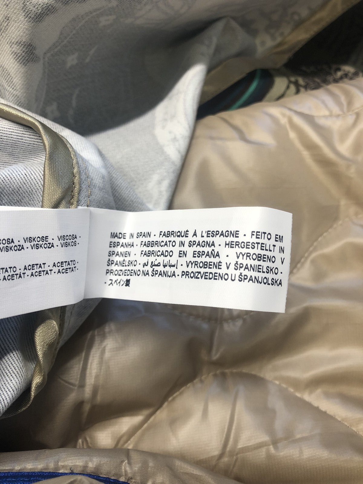 DESIGUAL Demption Women's Coat EU38 Brown Melange Double Lined