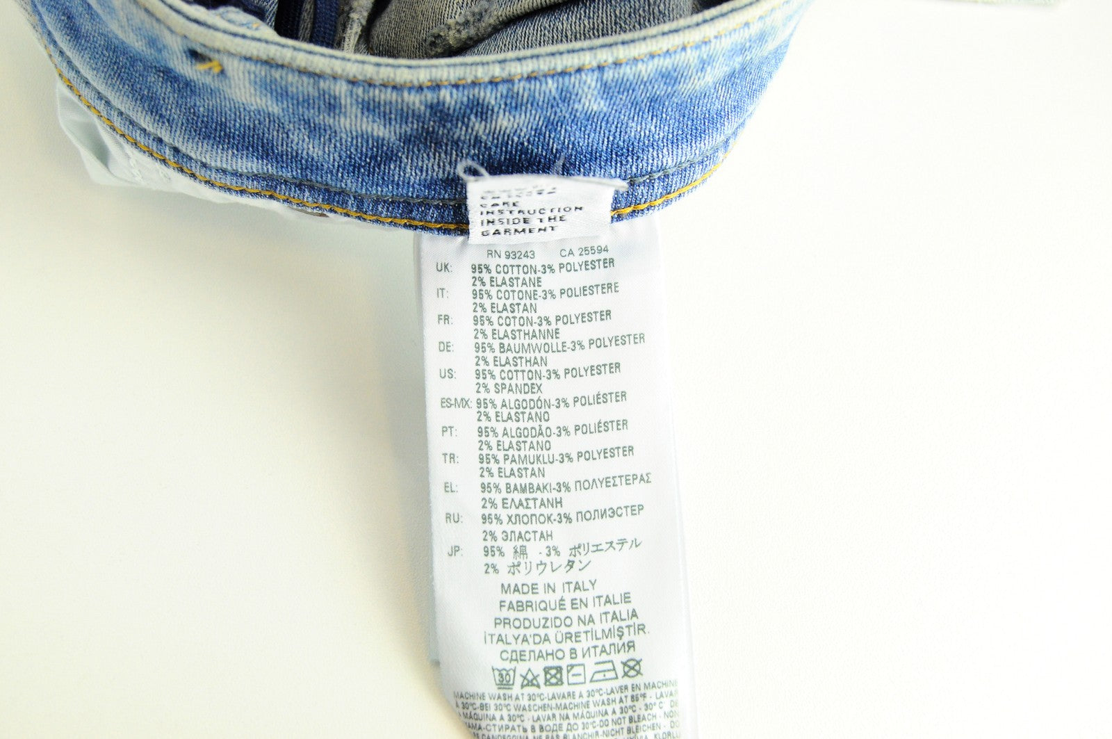 DIESEL Krooley-T 087AE Mens W29 Jogg Blue Slim Stretch  Faded Look Jeans