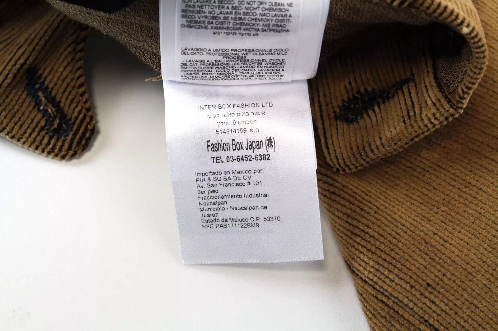 REPLAY Men's Chino Trousers W34 L30 Brown Corduroy Patched Pocket Button-Fly