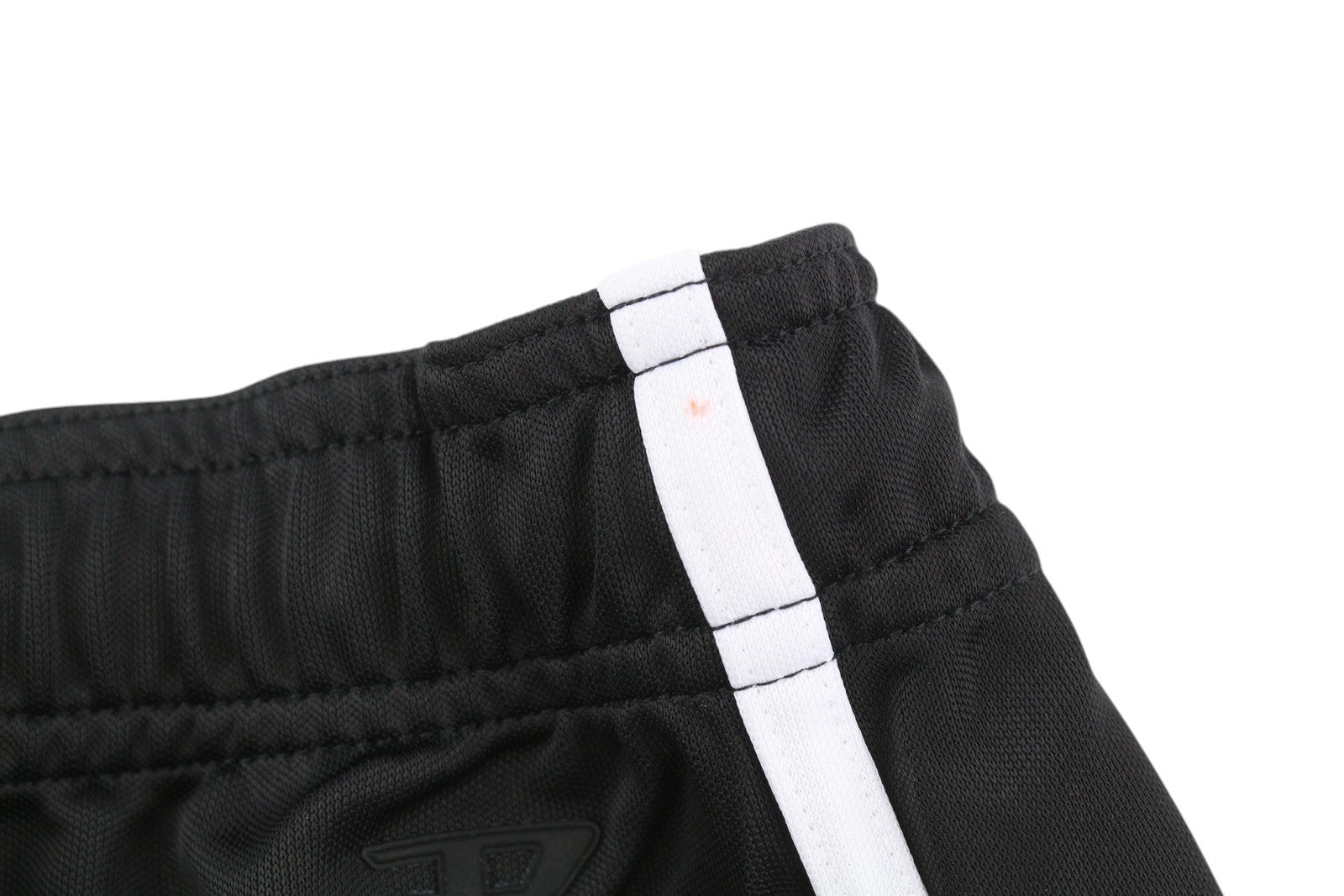 DIESEL Amsb-Stadiom-Wt13 Men Shorts L 55DSL Black Track Sports Elastic Waist