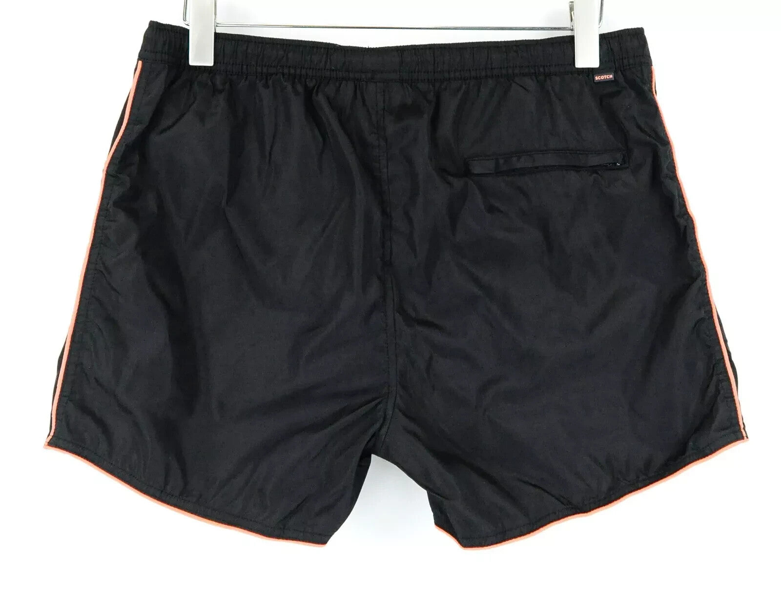 SCOTCH & SODA Swim Trunks W33 Men Black Pool Pull-On Summer Ams Couture Style