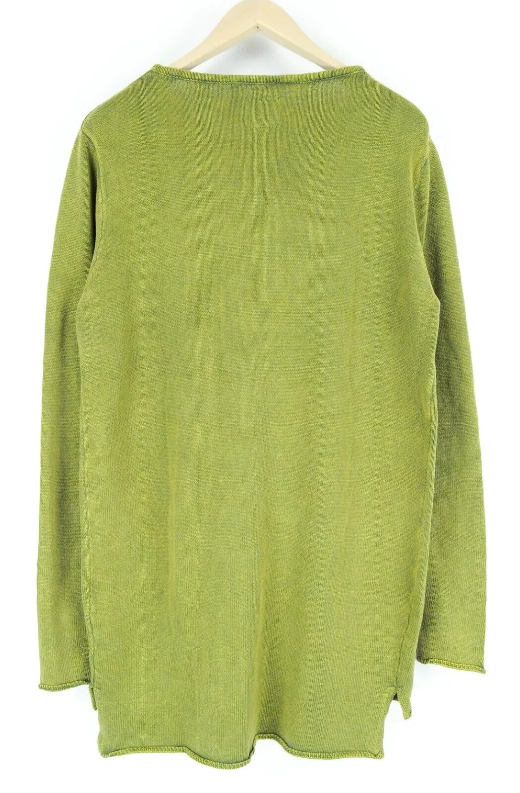 GOOD GENES M Green Mens Sweater Cotton  Long Sleeve Knit Pullover