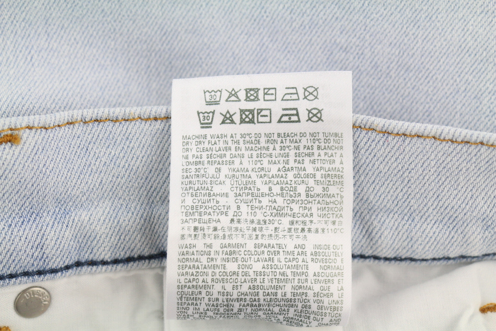 DIESEL 2005 D-Fining 09C06 Men Jeans W34/L32 Regular Fit Tapered Leg RRP€250