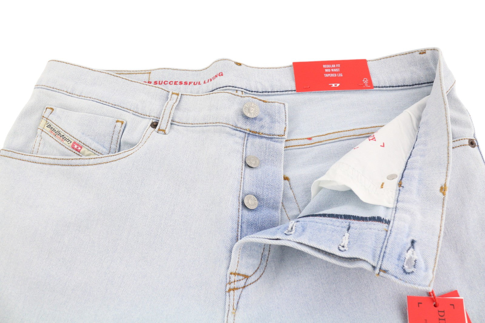 DIESEL 2005 D-Fining 09C06 Men Jeans W34/L32 Regular Fit Tapered Leg RRP€250