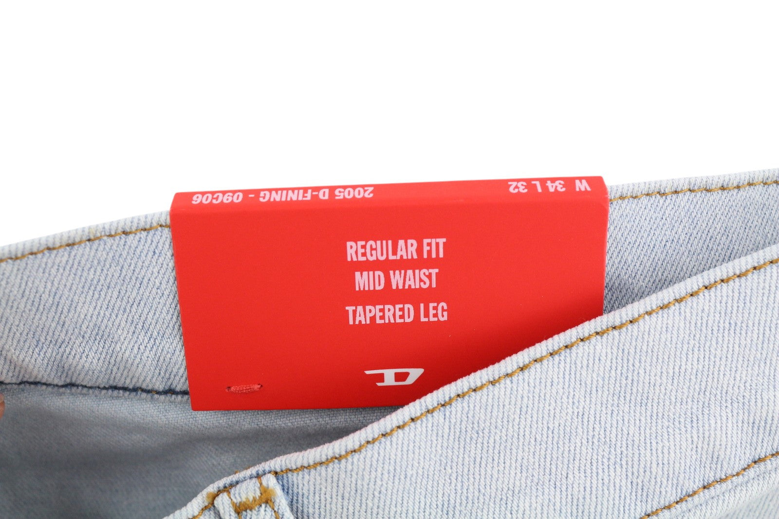 DIESEL 2005 D-Fining 09C06 Men Jeans W34/L32 Regular Fit Tapered Leg RRP€250