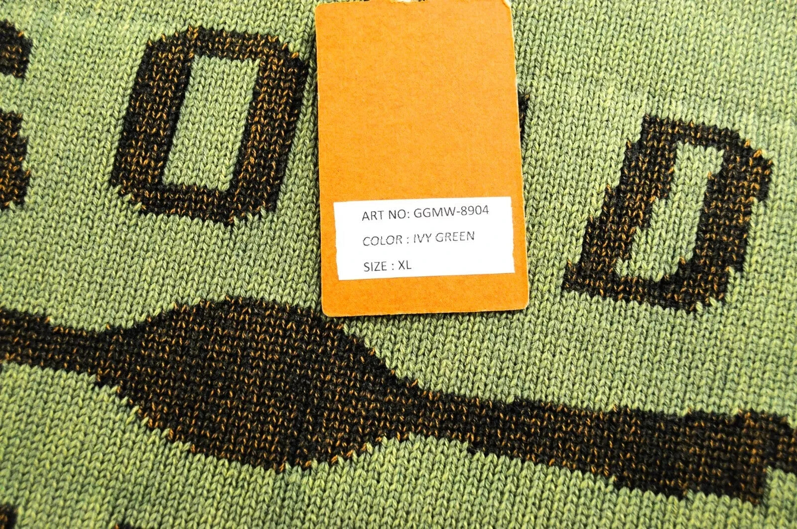 GOOD GENES XL Mens Jumper Green Cotton Long Sleeve Knitted  Pullover