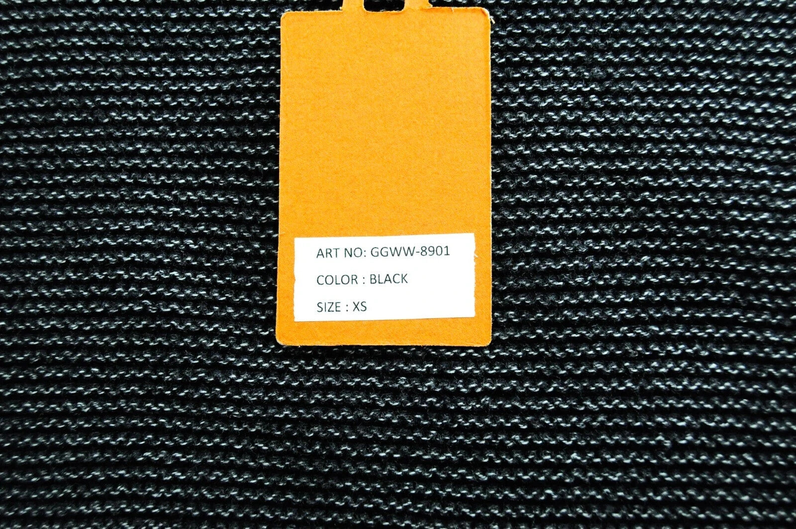 GOOD GENES XS Womens Black Knitted Pullover Cotton Sweater Long Sleeve