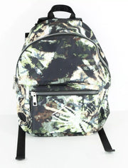 REPLAY Mens Green Backpack OS  Print Adjustable Straps  Unisex